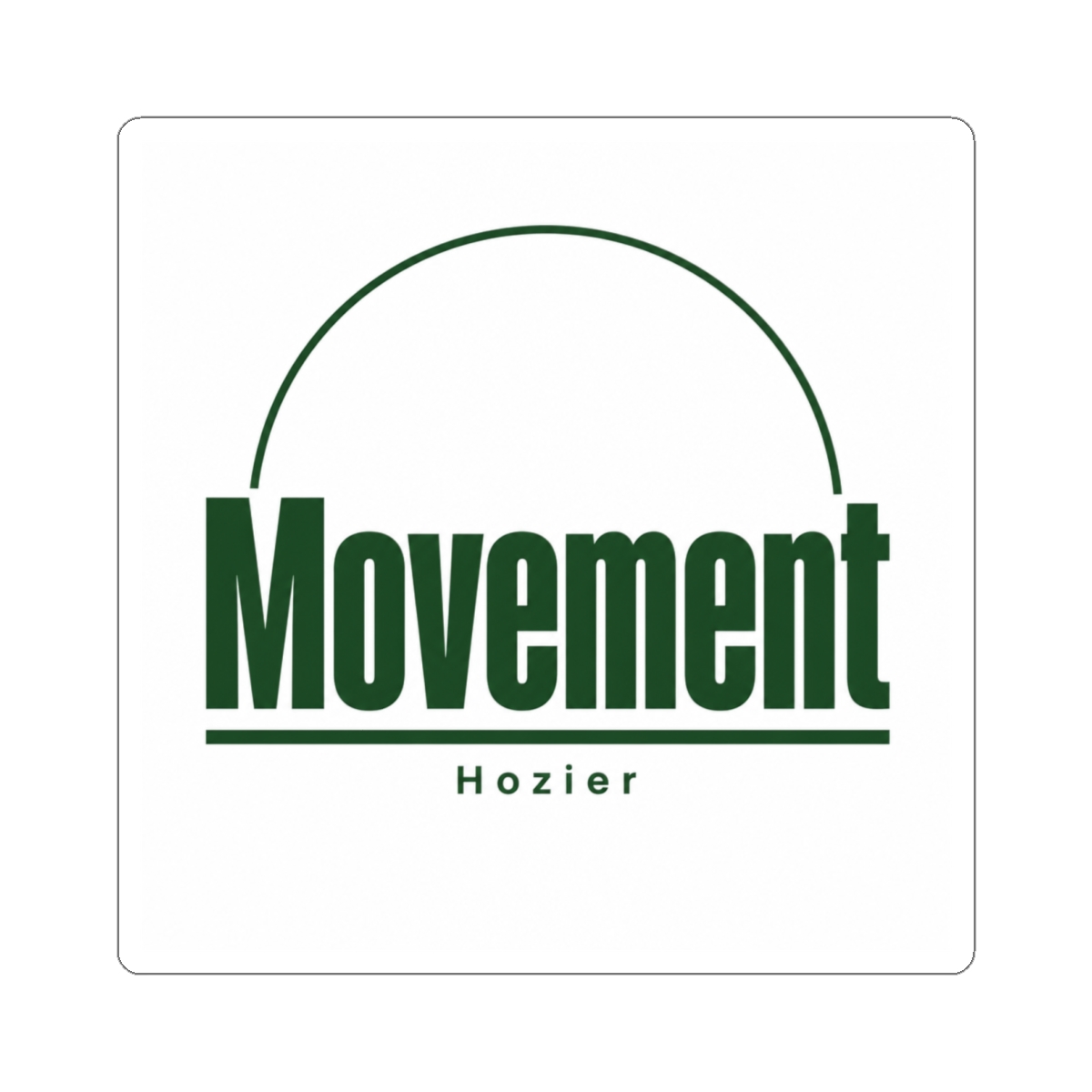 Hozier "Movement" Sticker - Official Stickers merchandise