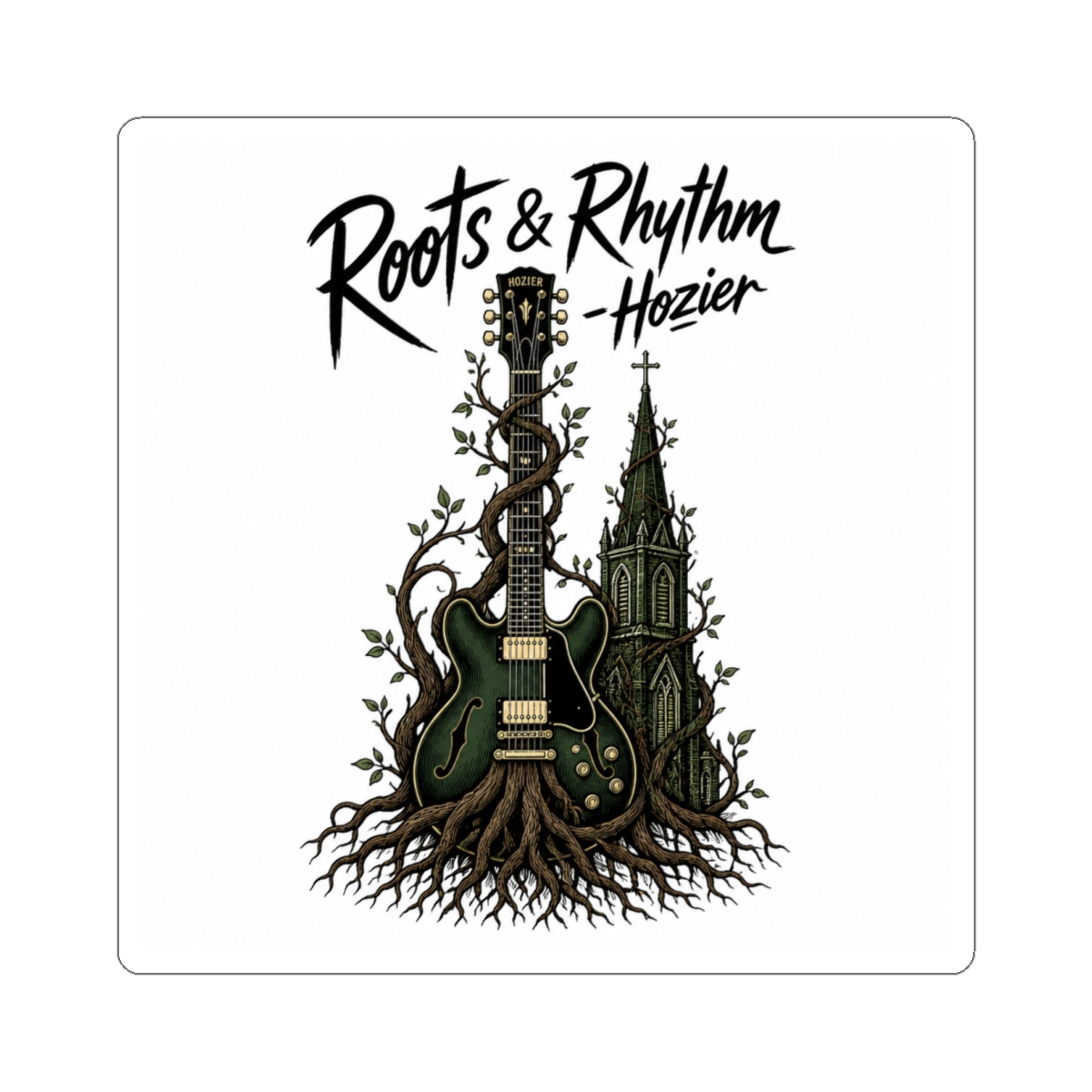 Hozier Steeple Sticker