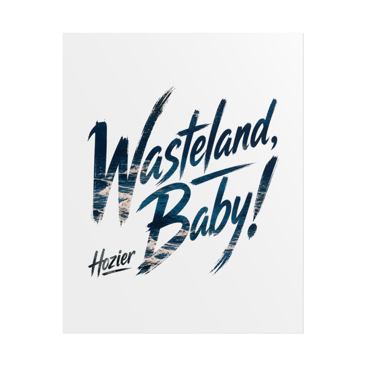 Hozier "Wasteland, Baby!" Poster - Official Posters & Wall Art merchandise