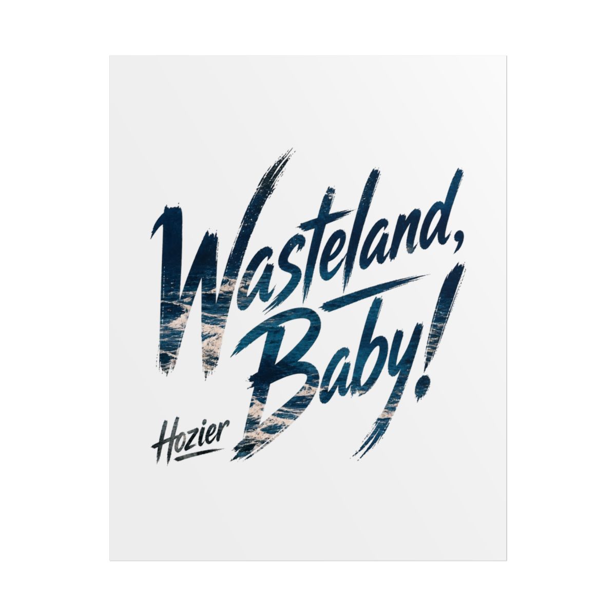 Hozier "Wasteland, Baby!" Poster - alternate angle 1, merchandise