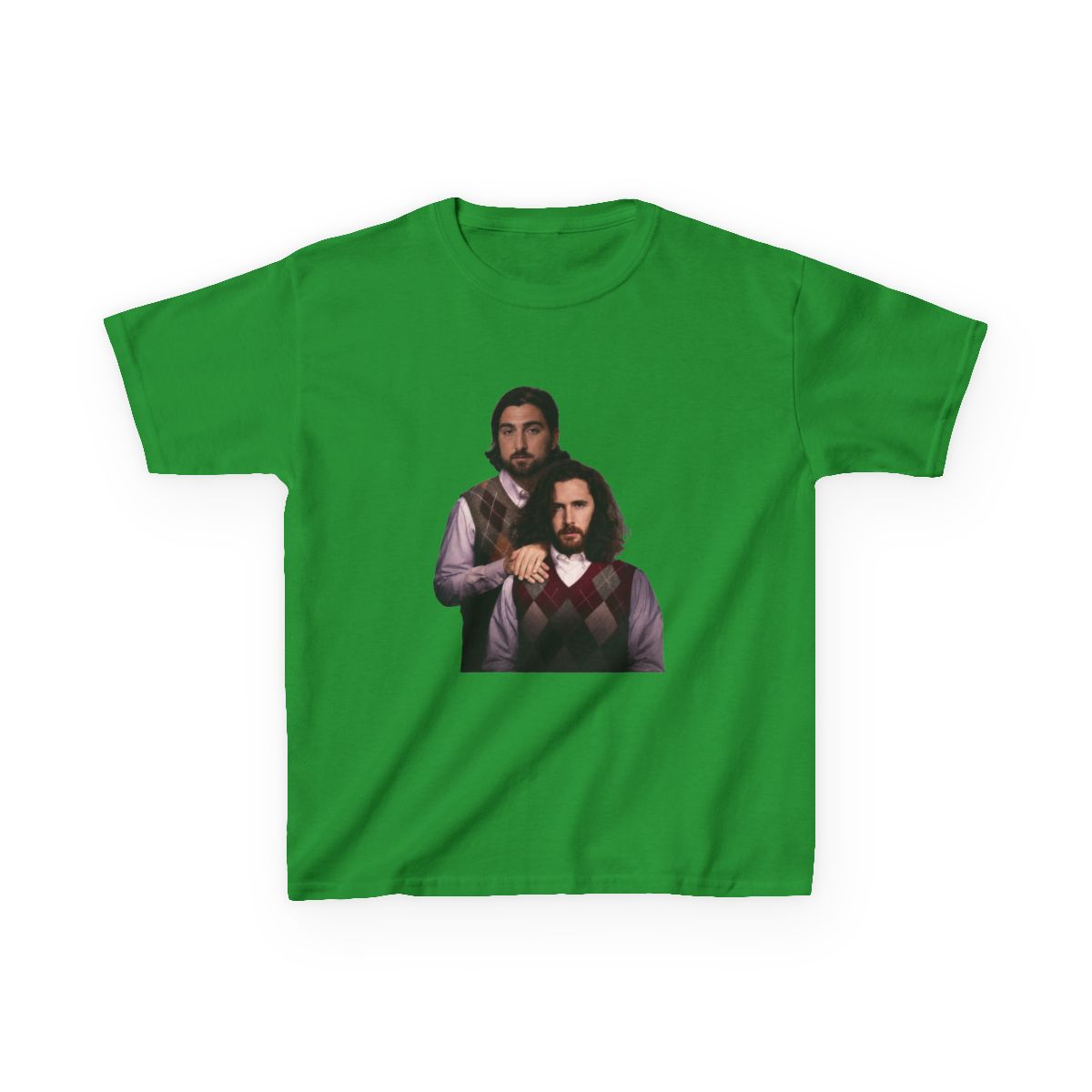 Hozier And Noah Kahan Step Brothers Kids T-Shirt - alternate angle 2, merchandise