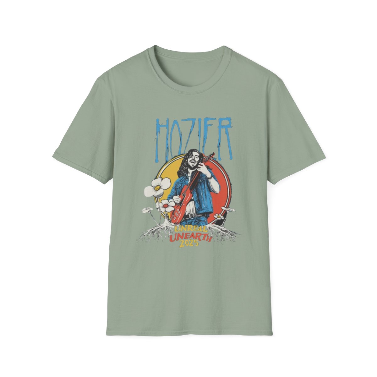 Hozier Band Artwork T-Shirt | Concert Tee, Music Graphic Shirt | Hozier Merch - alternate angle 5, merchandise