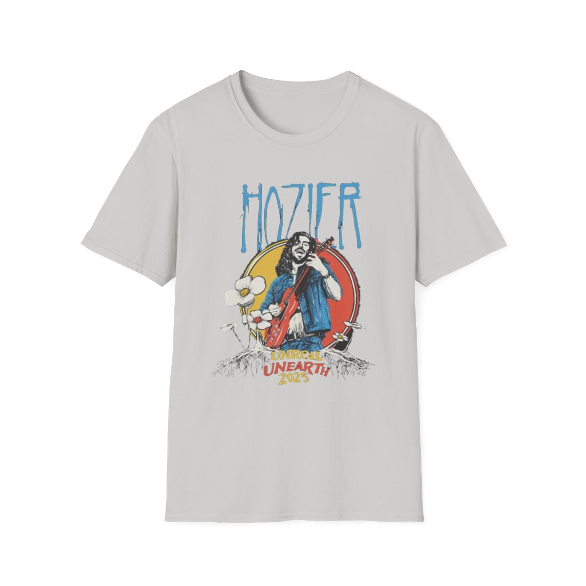 Hozier Band Artwork T-Shirt | Concert Tee, Music Graphic Shirt | Hozier Merch - alternate angle 3, merchandise