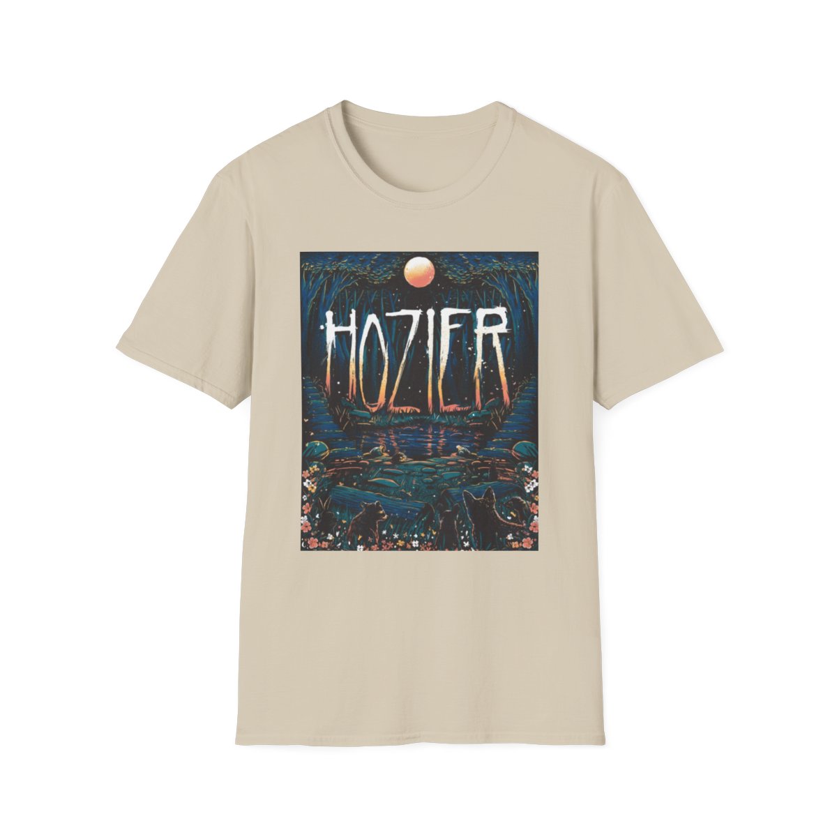 Hozier Album Art T-Shirt | Music Band Tee, Indie Folk Concert Shirt | Hozier Merch