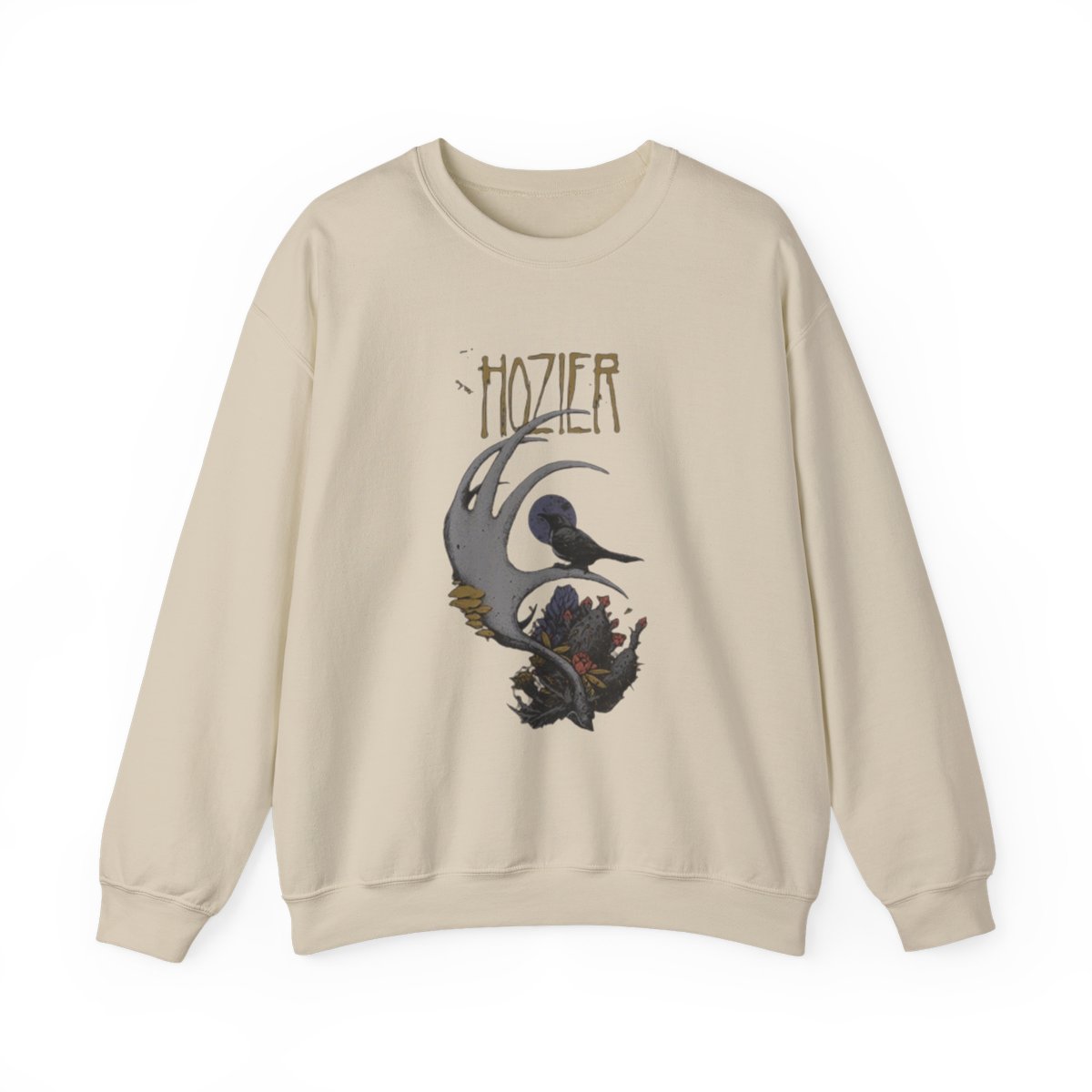 Hozier Crow Moon Sweatshirt | Music Band Art Crewneck | Hozier Merch