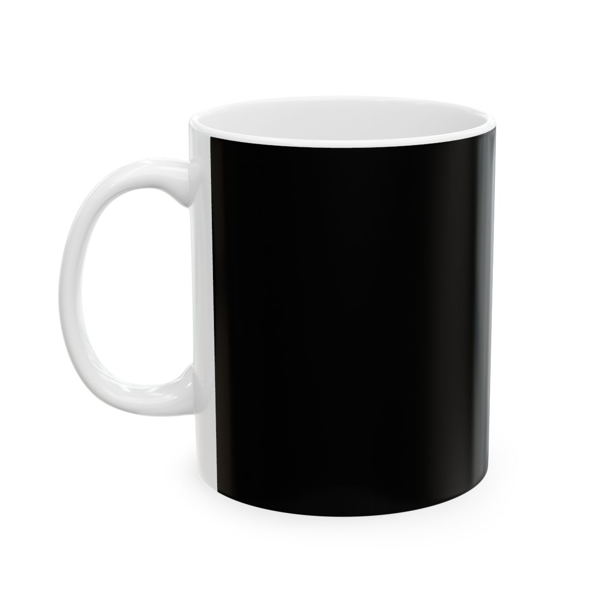 Hot Mess Mug | Black typography splatter ceramic coffee cup | Hozier Merch - alternate angle 3, merchandise
